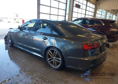 2016 Audi S6 4.0T Premium Plus z USA, uszkodzony, nr VIN WAUF2AFC3GN167815